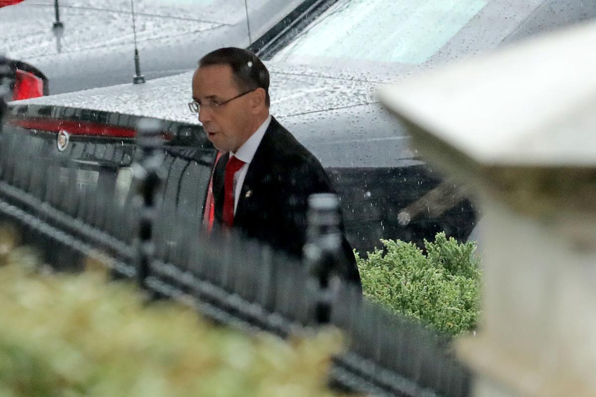 Rod Rosenstein Defends Barr’s Handling of Special Counsel Report