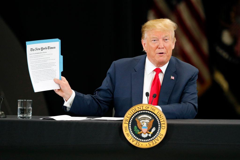 On Tax Day, Trump and Small Businesses Celebrate Tax Reform