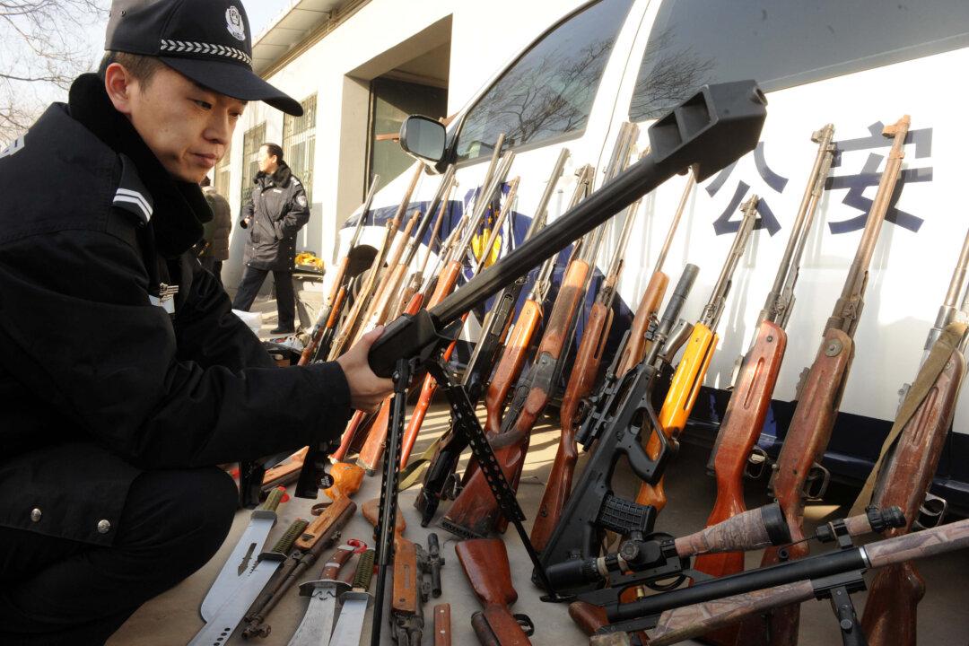 Chinese Regime Set to Start 100-Day Campaign to Crack Down on Illegal Guns
