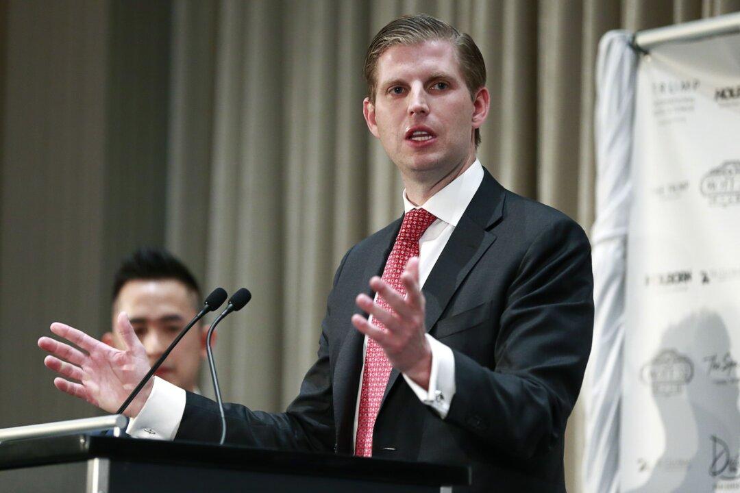 Eric Trump Backs Father’s Message, Says Progressive Democrats Resort to ‘Name-Calling’ Because They Have ‘No Message’