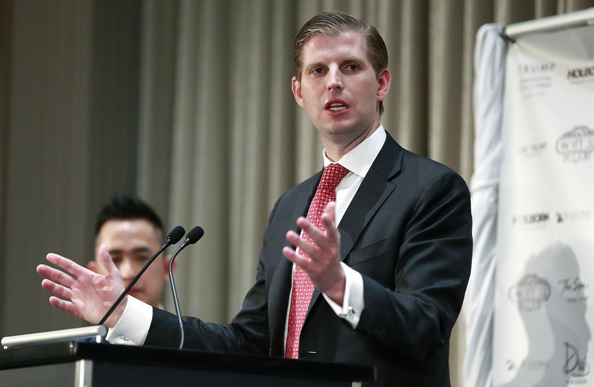 Eric Trump Criticizes Democrats’ Effort to Get Father’s Financials Through Deutsche Bank Subpoena