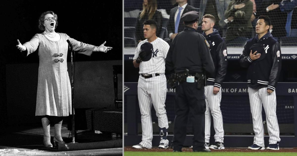 Yankees Pause Classic ‘God Bless America’ Song After Singer Accused of Racism