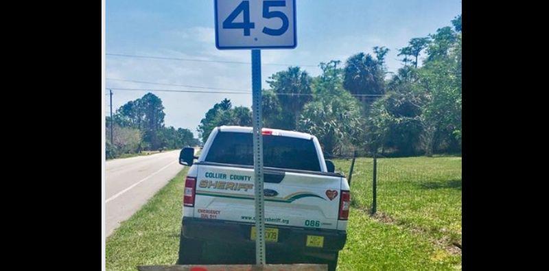 Florida Police Speed Trap Foiled by Two-Word Sign