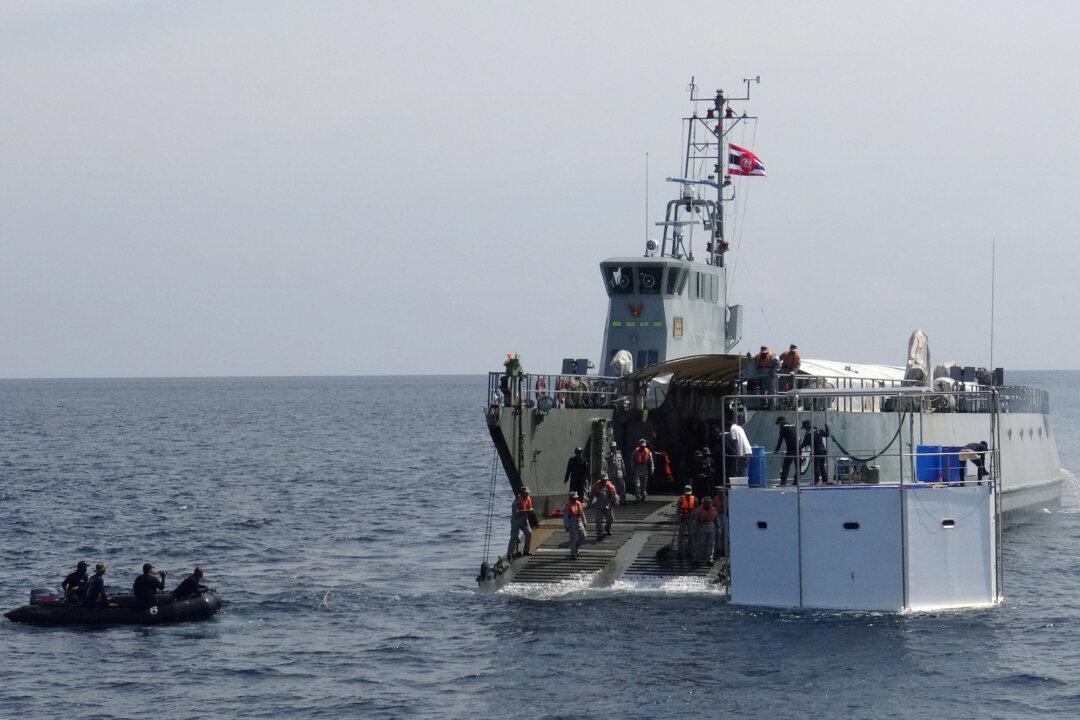 Thai Navy Ship Capsizes in Storm, Leaving 31 Marines Missing
