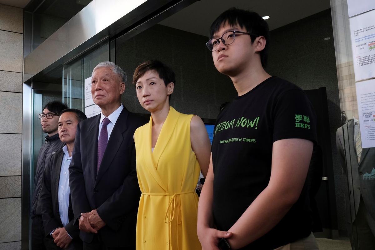 Four Hong Kong ‘Occupy’ Leaders Jailed for 2014 Democracy Protests
