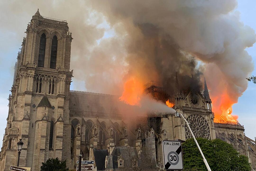 The Burning of Notre Dame