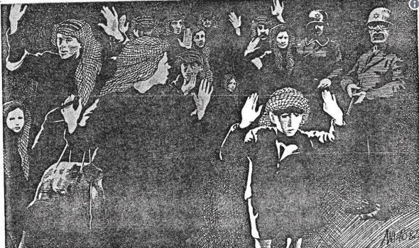 António Moreira Antunes cartoon from 1982