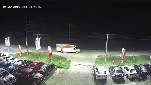 The pair made away in a U-Haul (Facebook/Slidell Police)