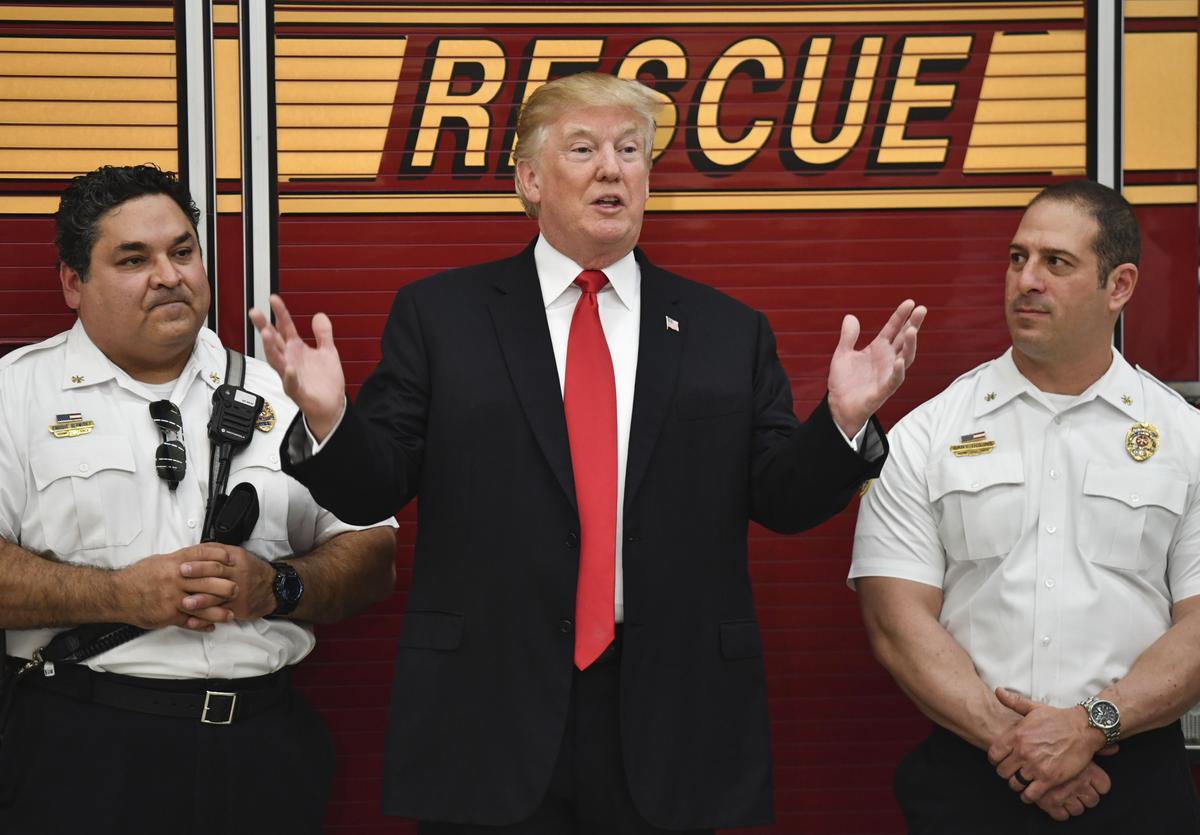 Frustrated With IAFF’s Endorsing Biden, Thousands of Firefighters Join Pro-Trump Group
