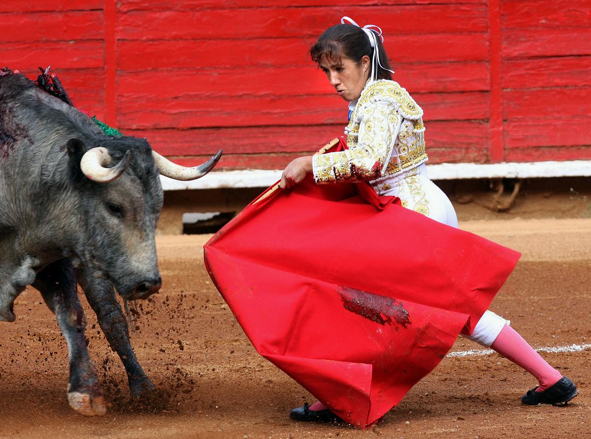 Female Bullfighter Gored in the Face in Mexico Arena