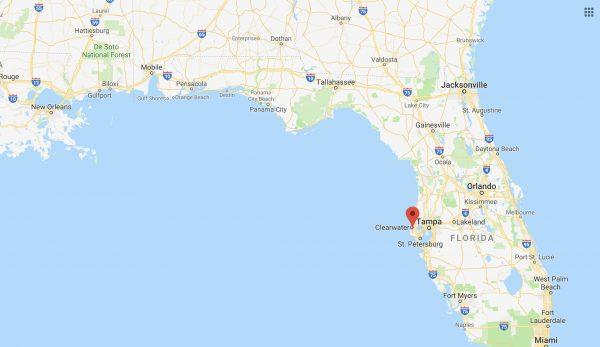 Pinellas County, Florida (Screenshot/Googlemaps)