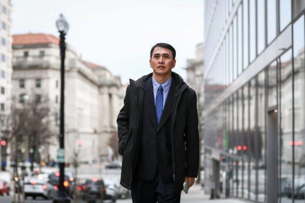 Yu Ming in Washington, D.C., on Feb. 19, 2019. (Samira Bouaou/The Epoch Times)