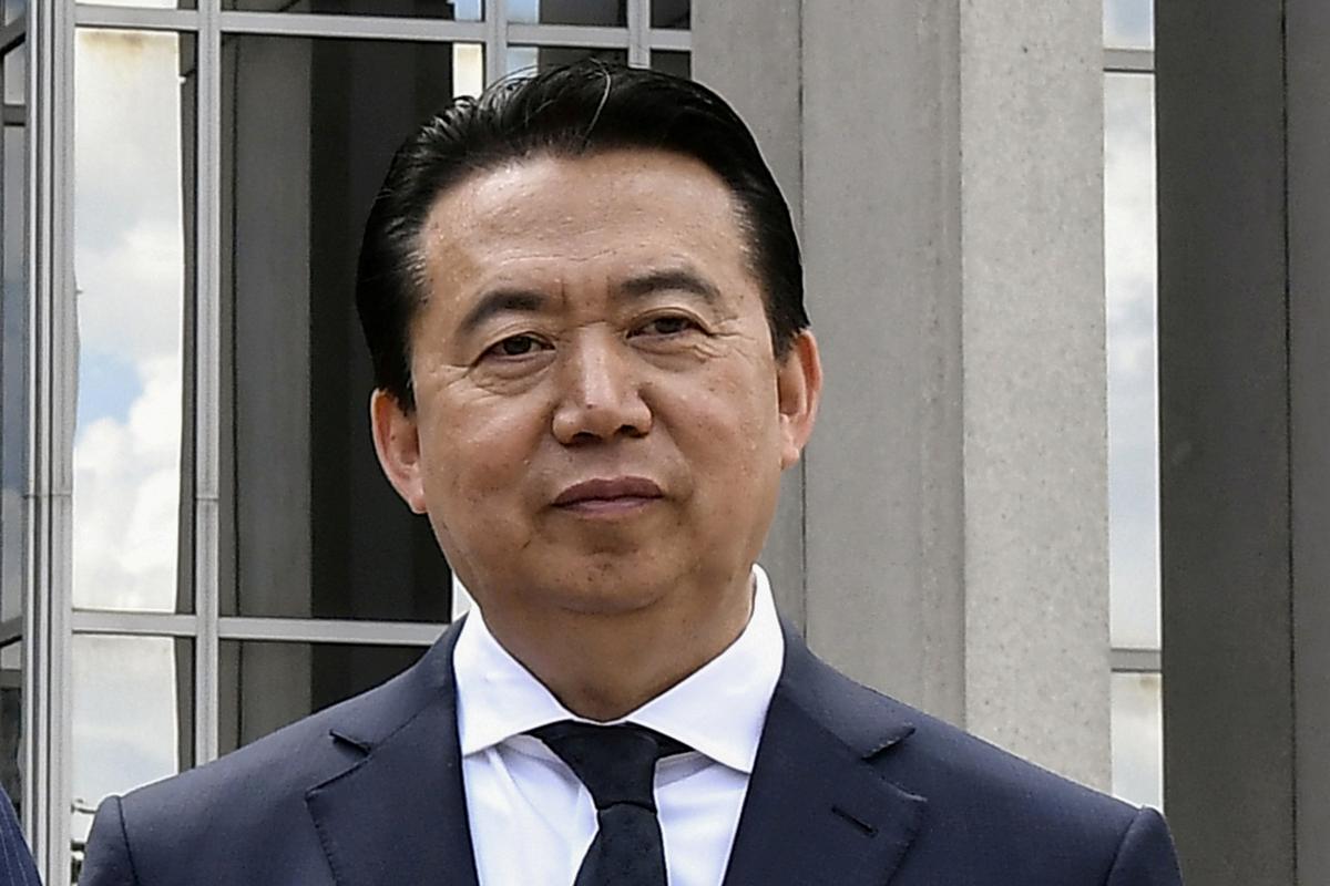 Former Interpol Chief Admits Guilt in Chinese Court Hearing