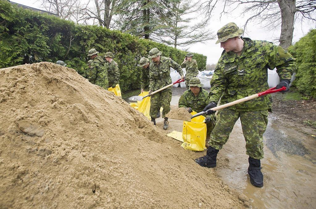 Army to Remain in Quebec Flood Zones to Help With Cleanup Operations