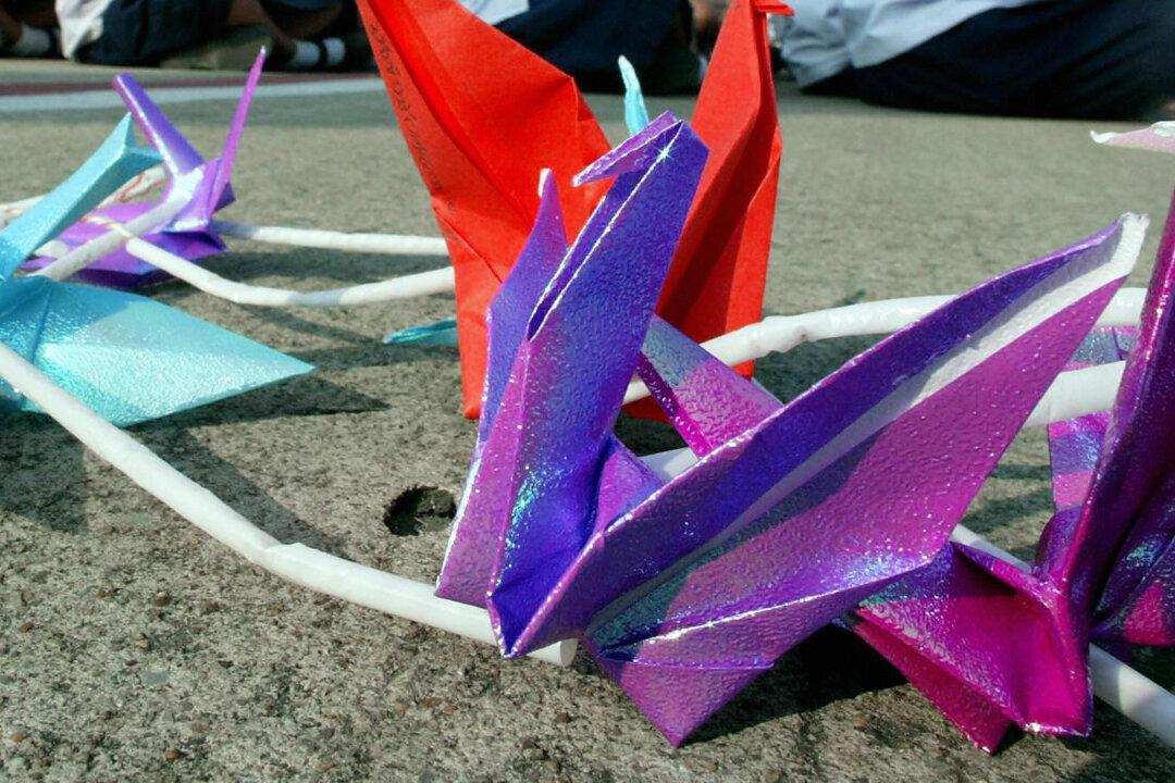 Man With Cerebral Palsy Uses Mouth to Fold Origami