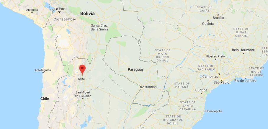 Woman Captures Glowing Figure in the Clouds in Argentina