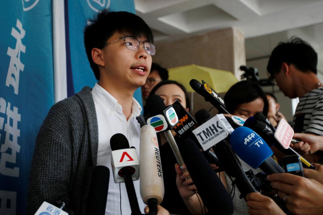 Hong Kong Court Sends Democracy Activist Joshua Wong Back to Jail