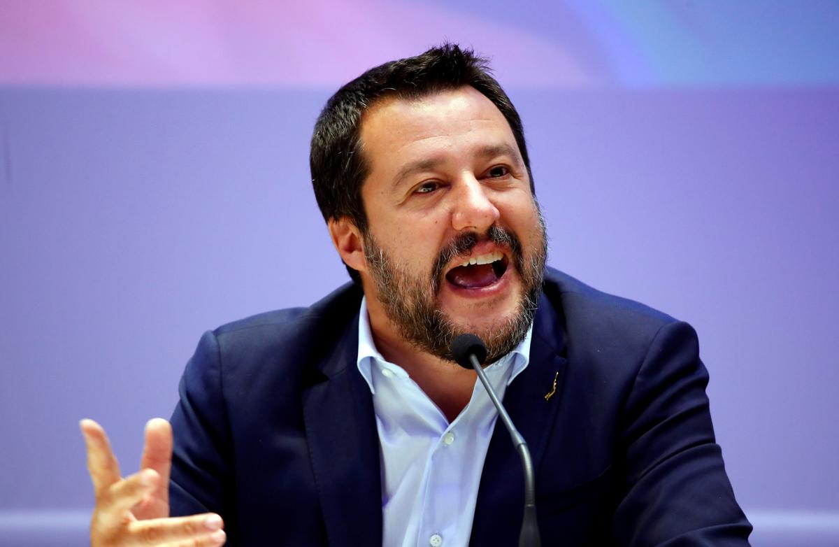 Italy’s Salvini Says China Cannot be in Control of Sensitive Data