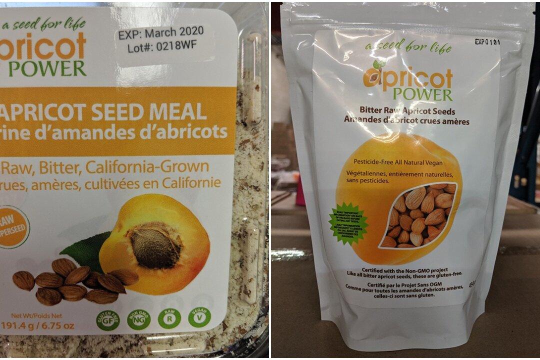 Bitter Apricot Seed Products Recalled Due to Concerns Over Cyanide Poisoning