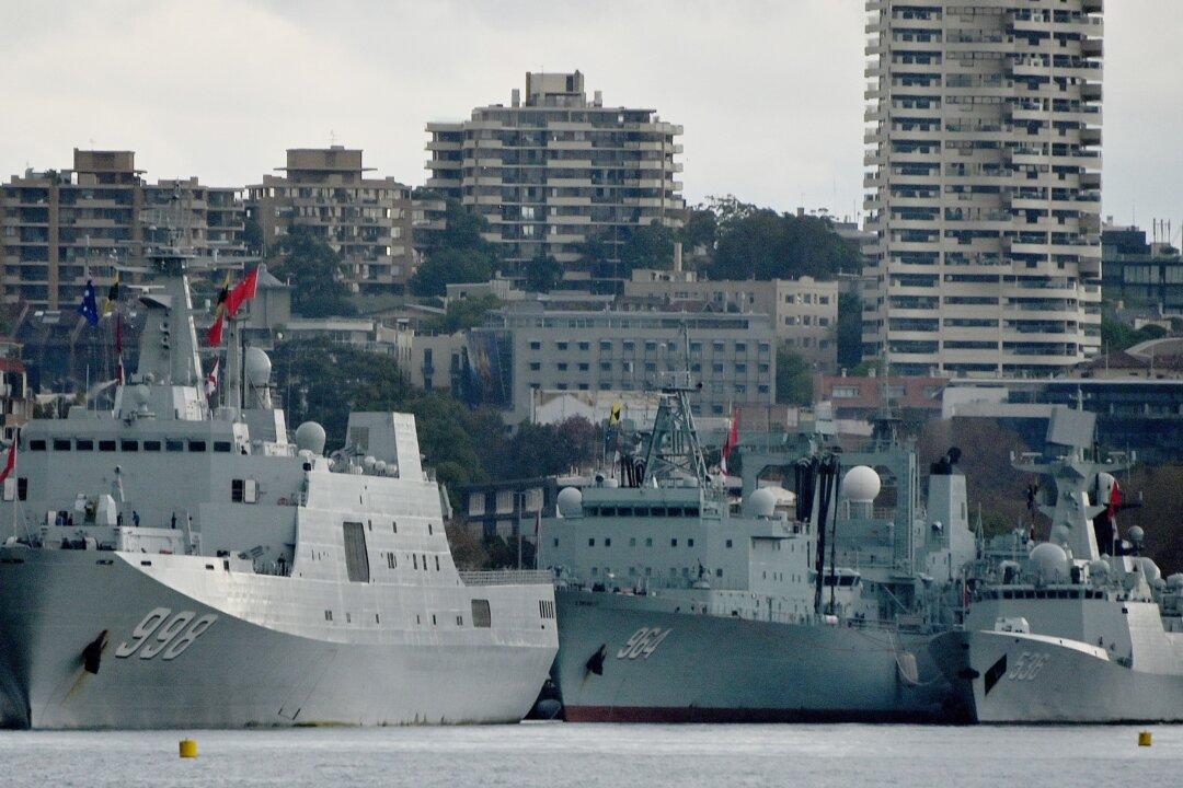 Three People’s Liberation Army Ships Dock in Sydney Harbour for 4 Day Stopover