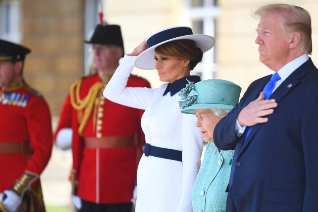 President Trump Arrives in London for State Visit