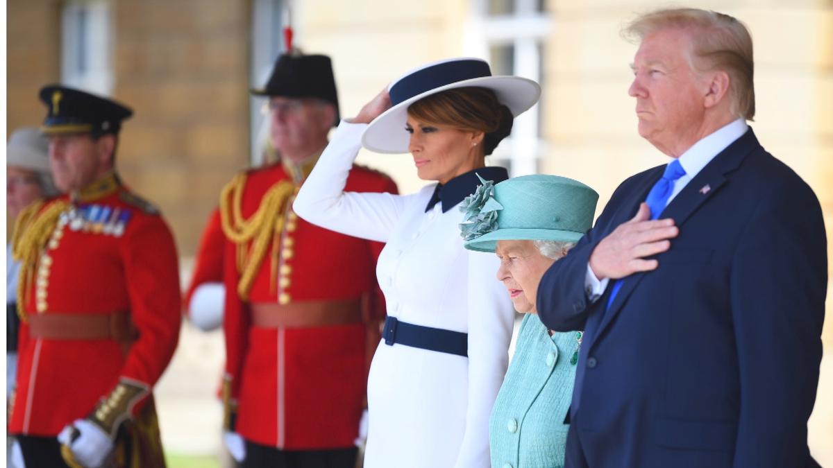 President Trump Arrives in London for State Visit
