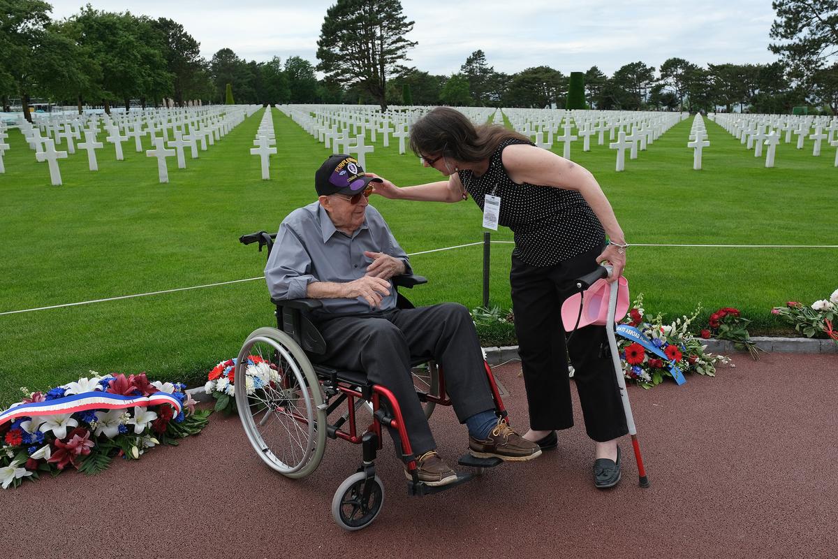 History Interpreters Keep Alive Memories of Fallen D-Day Soldiers