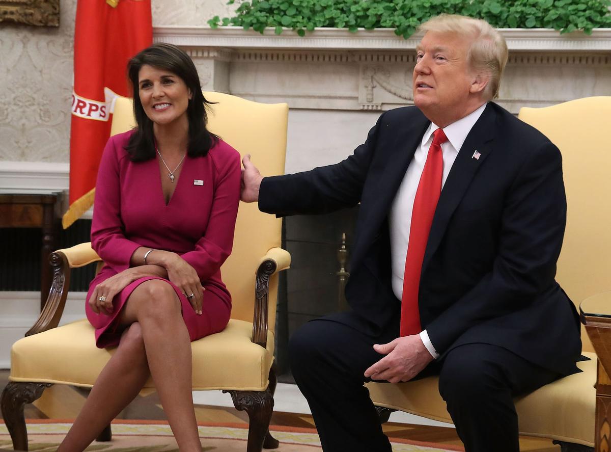 Nikki Haley Claims Tillerson, Kelly Tried to Recruit Her to ‘Save the Country’ by Undermining Trump
