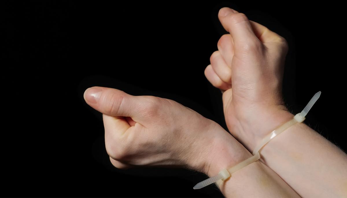 Easily Break Free From Zip Ties Around Your Wrist With This Simple Technique