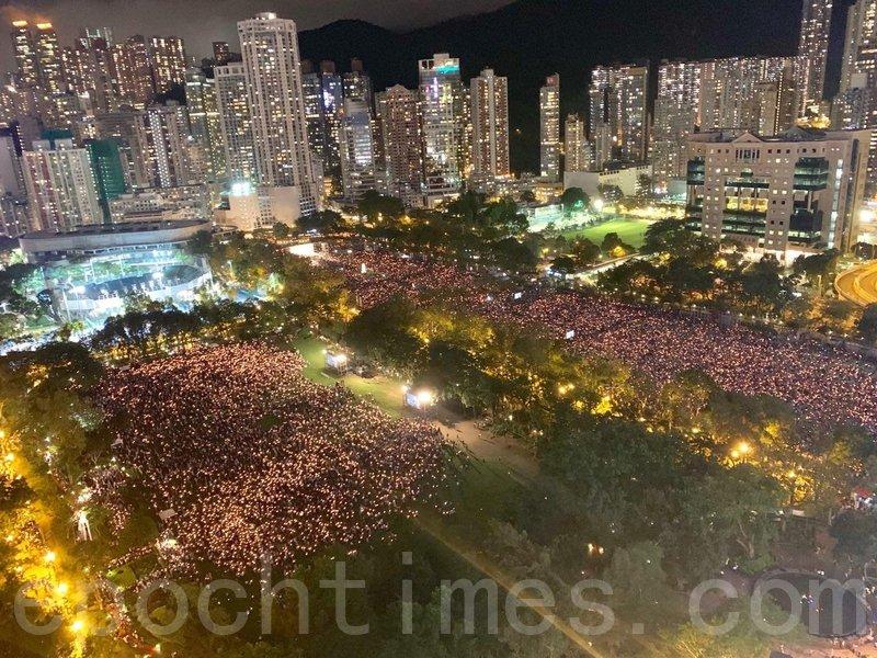 Over 180,000 Attend Hong Kong’s Tiananmen Square Massacre Vigil