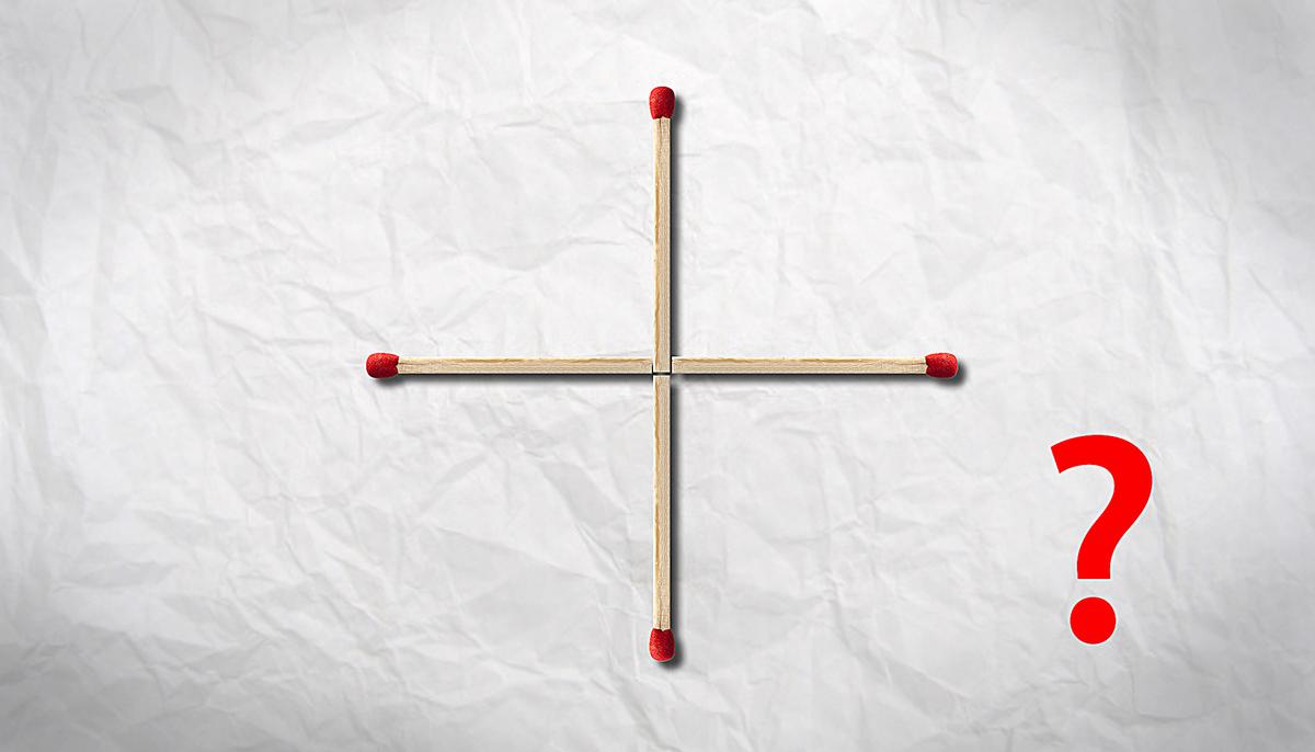Mindbender: Can You Make a Square by Moving ONLY 1 Matchstick?
