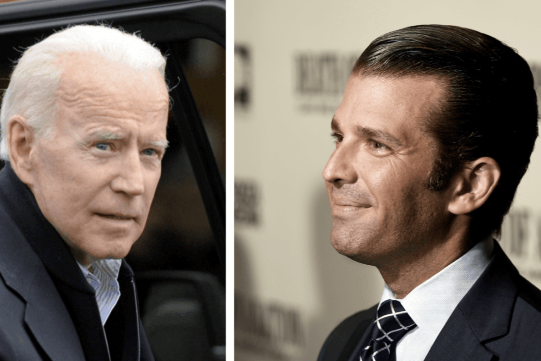 Donald Trump Jr. Says Joe Biden Had Incentive to Dismiss China Threats, Says ‘Son Took $1.5 Billion’ From Chinese Regime