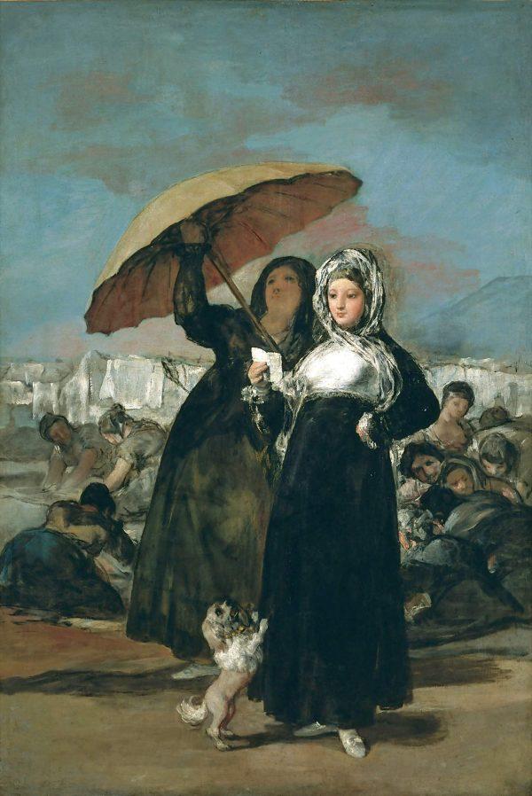 "La Lettre ou Les Jeunes" (The Letter or The Young,) by Francisco de Goya. (Palace of Fine Arts of Lille, France)