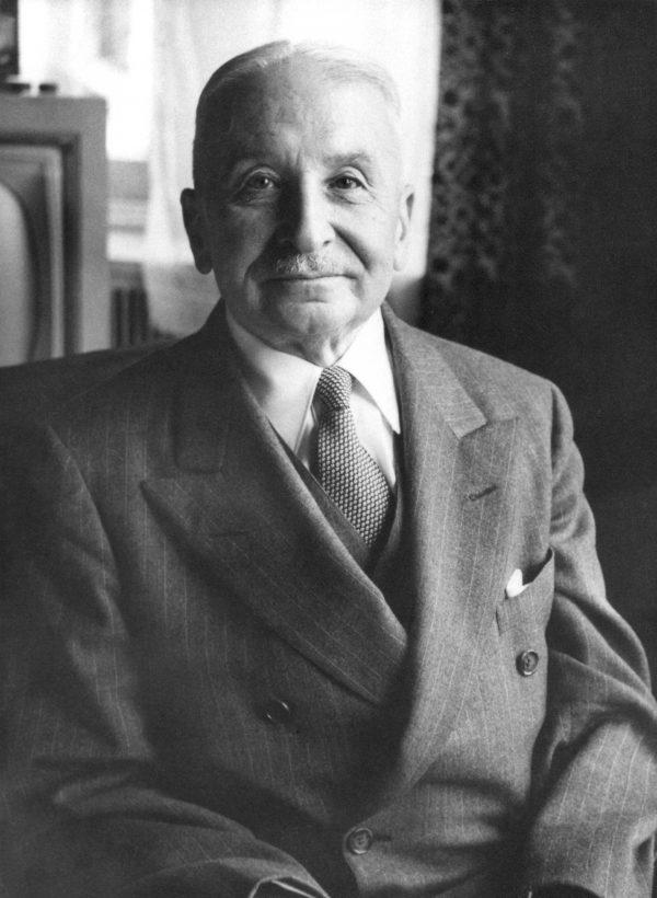 Ludwig von Mises. (Courtesy Ludwig von Mises Institute via Wikimedia Commons)