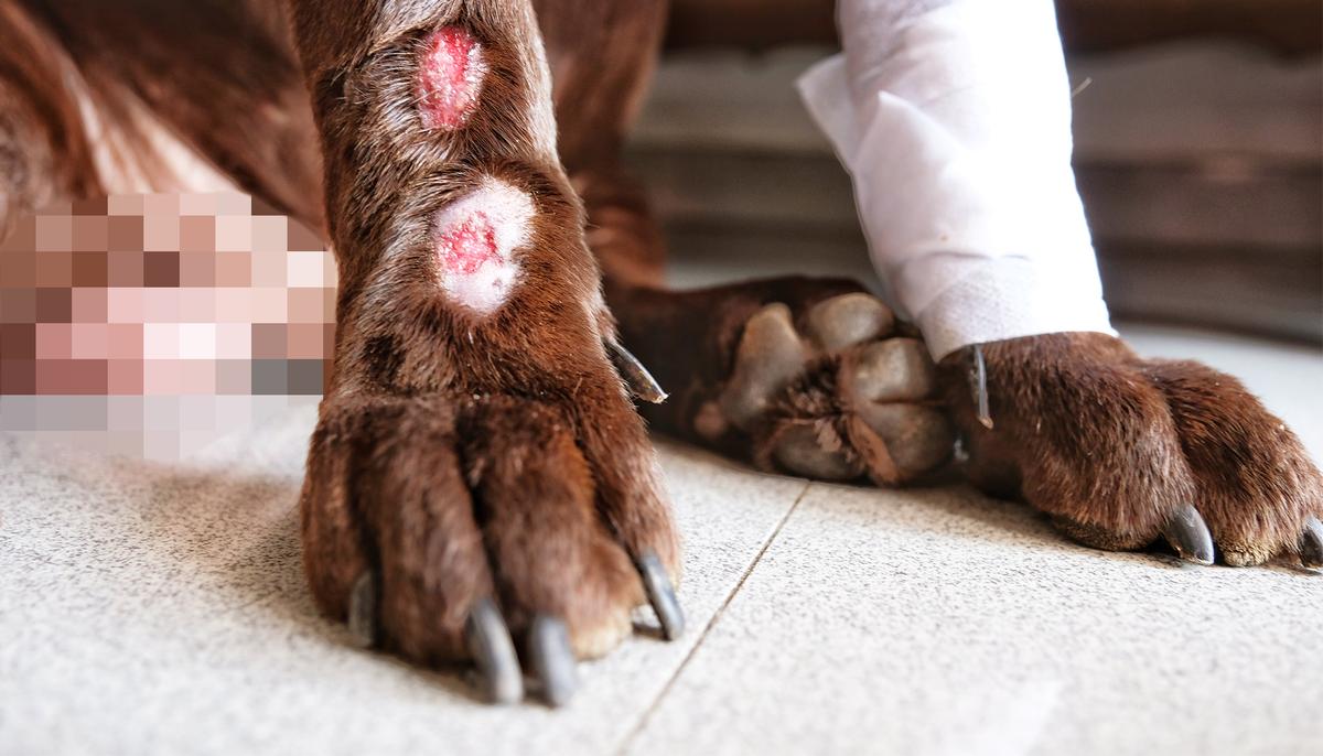 ‘I Kind of Just Froze Crying’: Vet Sleeps in Kennel to Comfort Dog Burned in Fire