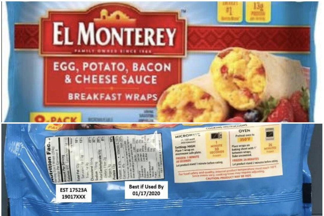 Over 240,000 Pounds of Bacon Breakfast Wraps Recalled Due to Possible Contamination