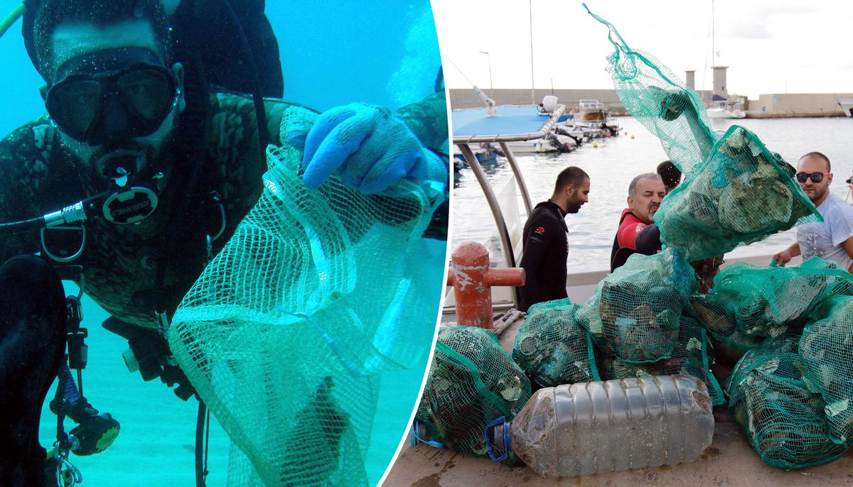 Team of 633 Scuba Divers Collect 3,200 lbs of Underwater Garbage–Setting New World Record
