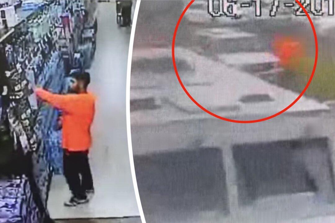 Man Caught on Video Tampering With Bottled Water in California Grocery Store