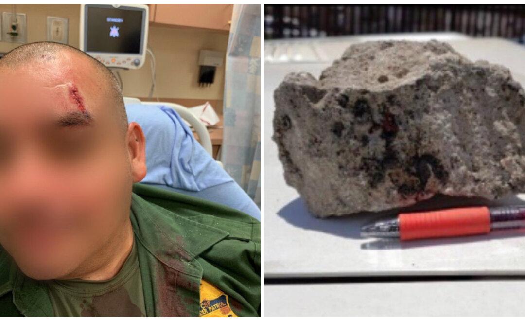 Border Patrol Injured After Rock Was Thrown at His Patrol Car in California