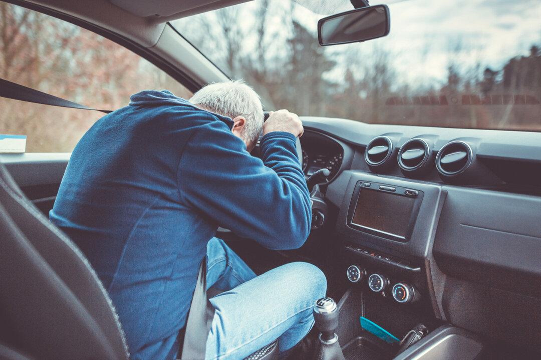 Driver Escapes Death After Falling Asleep and Crashing Head-On Into Huge Truck