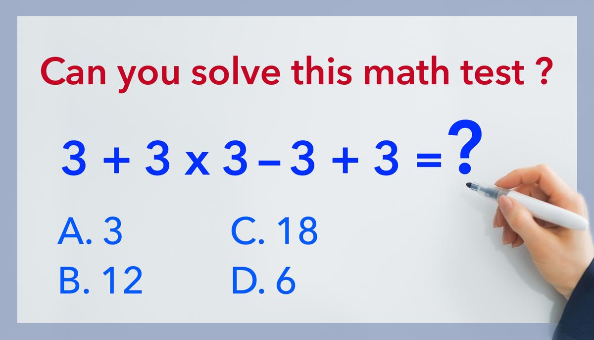 Are You Smart Enough to Solve This Math Problem? Most People Get It Wrong!