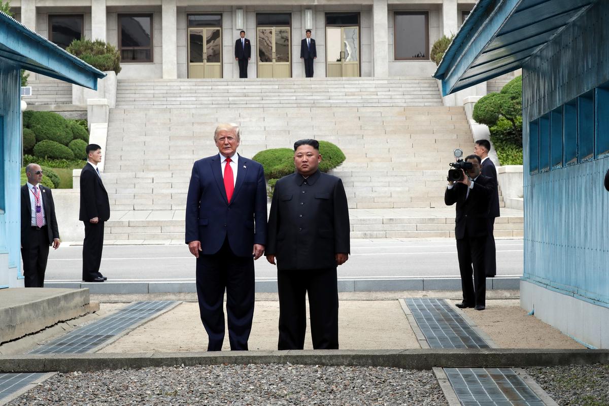 Trump Becomes First US President to Set Foot in North Korea