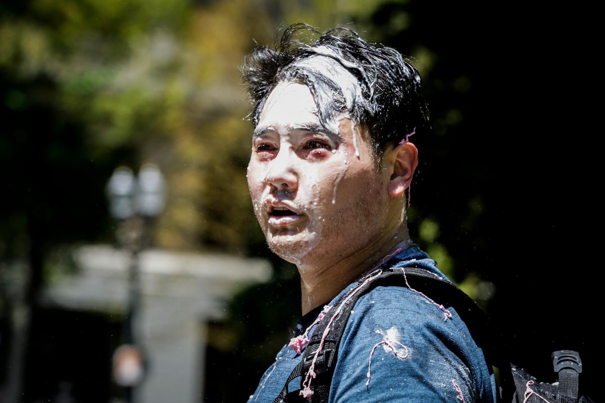Journalist Andy Ngo Harassed by Thugs Wearing Andy Ngo Masks Over Halloween