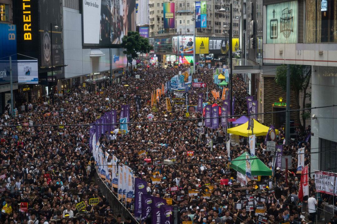 More Than Half a Million March in Hong Kong to Protest Extradition Bill