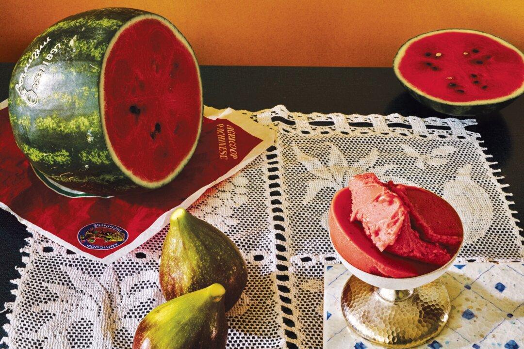 Wild Fig and Watermelon Sorbet