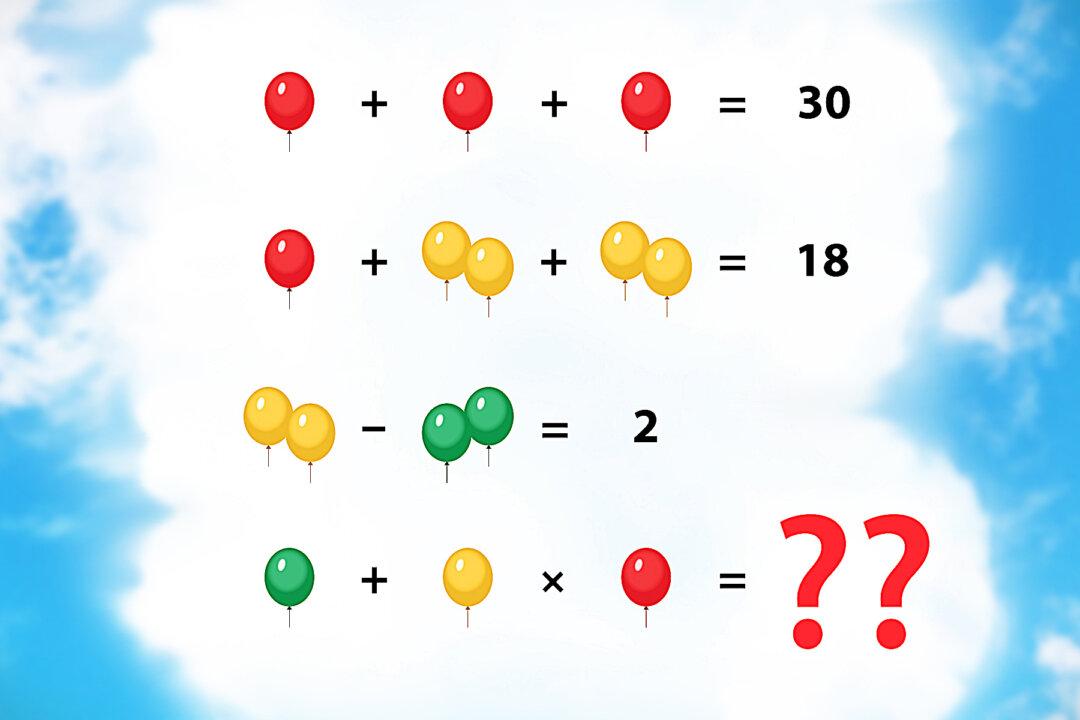 Can You Answer This Viral Math Problem?–Don’t Let the Balloons Confuse You