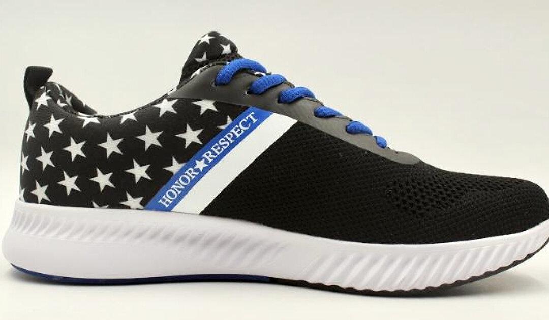 Air Force Veteran Encourages All to Wear ‘Honor and Respect’ Sneakers and Relieve PTSD for Police