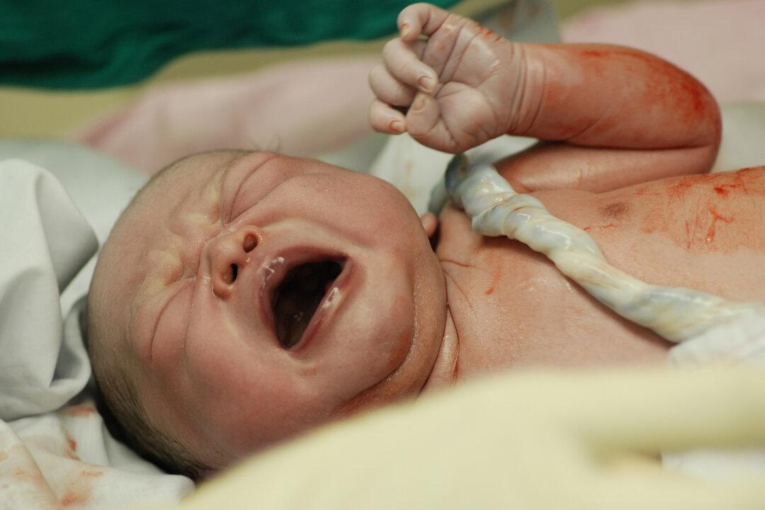 Graphic Video: Cops Rip Open Bag and Find Crying Newborn With Umbilical Cord Attached