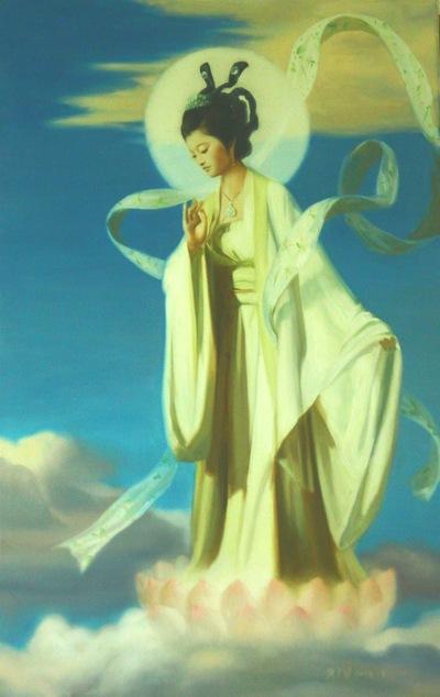 Painting by Huang Guangyu. (Minghui.org)