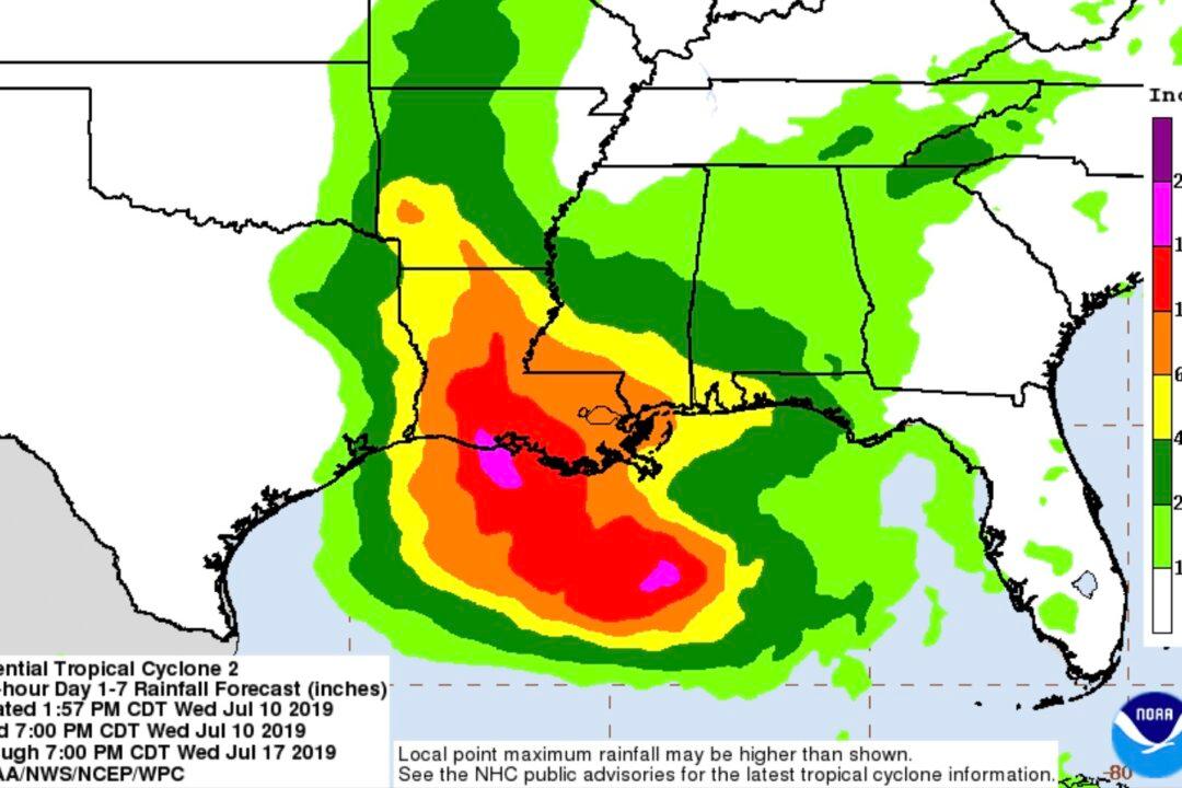 Hurricane Watches Issued for Parts of Coastal Louisiana Ahead of Storm